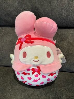 Sanrio Pink My Melody cupid hearts Plush squishmallow - hello kitty & friends